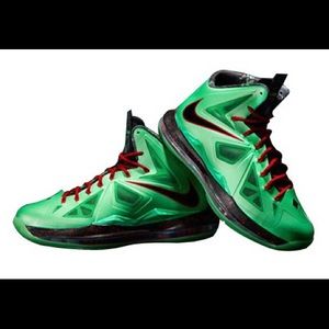LeBron 10 Cutting Jade